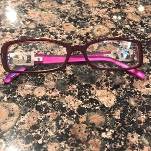 Pink Dolce&Gabbana eyeglasses